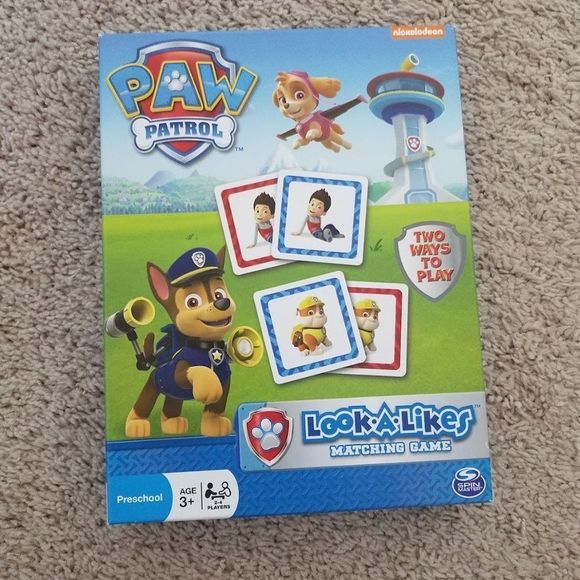 Paw Patrol Look a Likes Matching Board Game - Picture 3 of 4